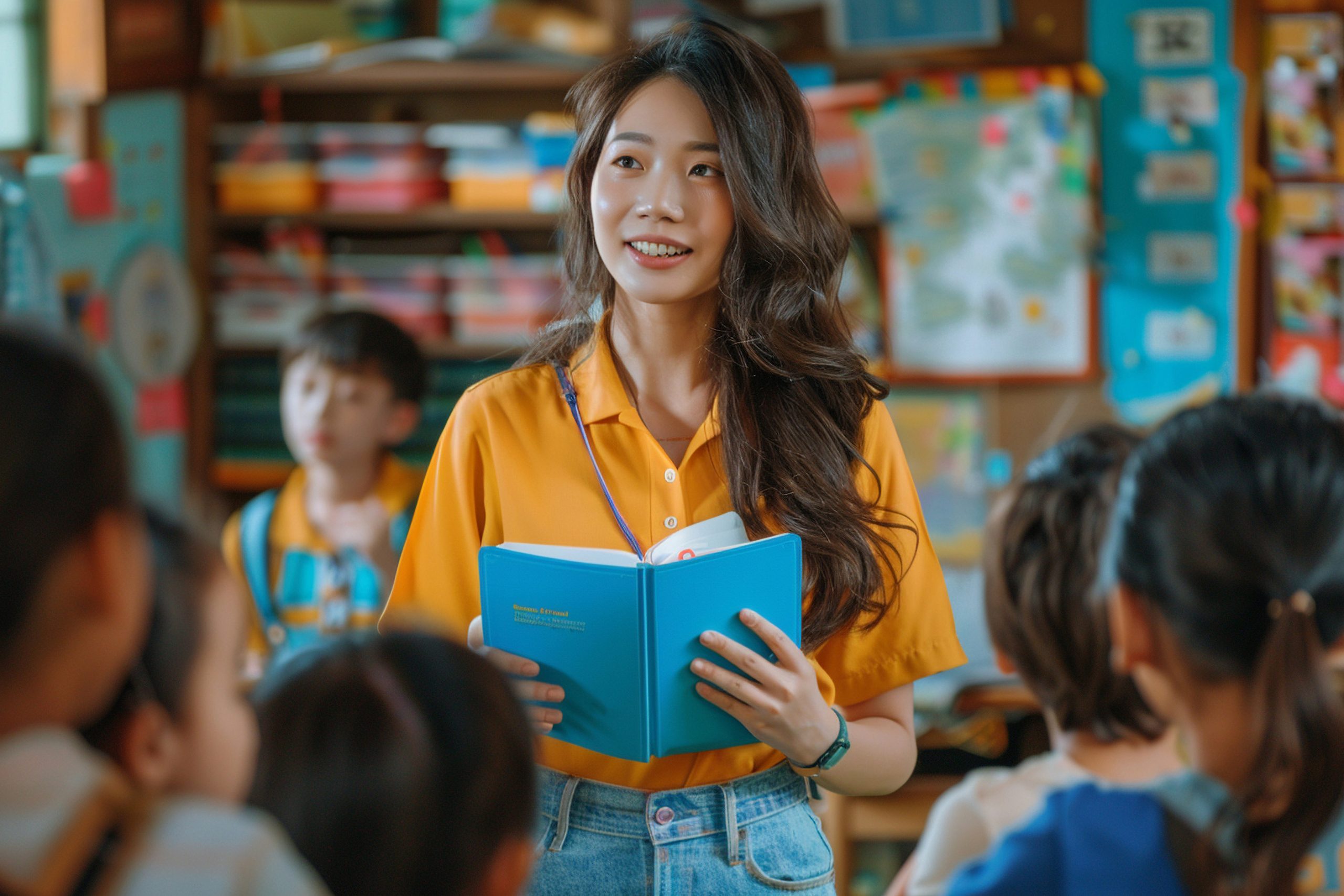 woman-teaching-classroom